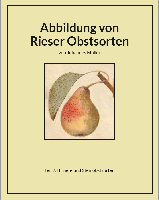 Abbildung Von Rieser Obstsorten - Teil 2