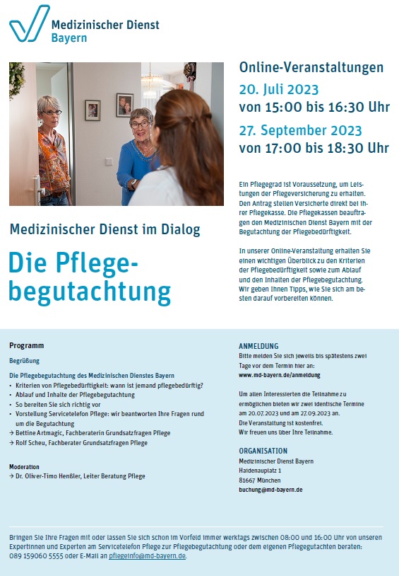Medizinischer Dienst im Dialog