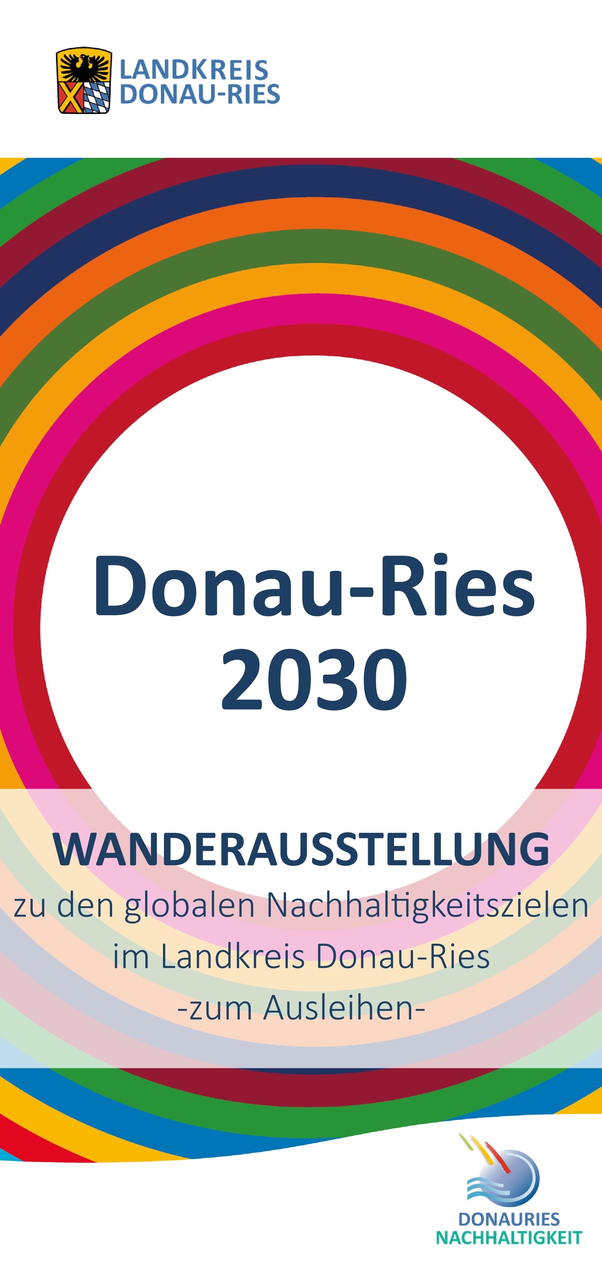 Flyer zur SDG-Wanderausstellung